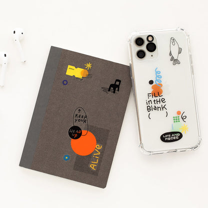 LIFE & PEACES Transparent Sticker Set