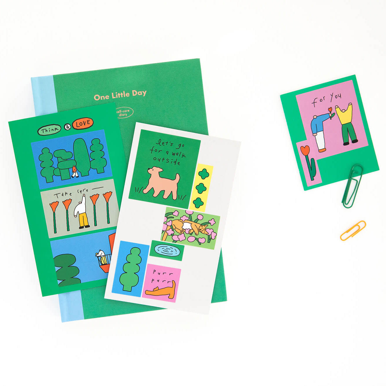 Drawing Square Sticker Set