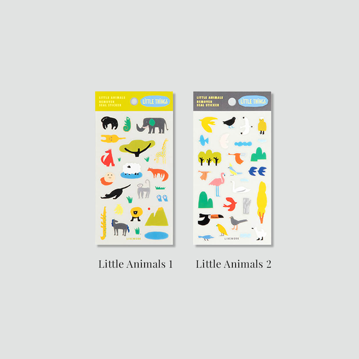 LITTLE THINGS Removable Seal Sticker