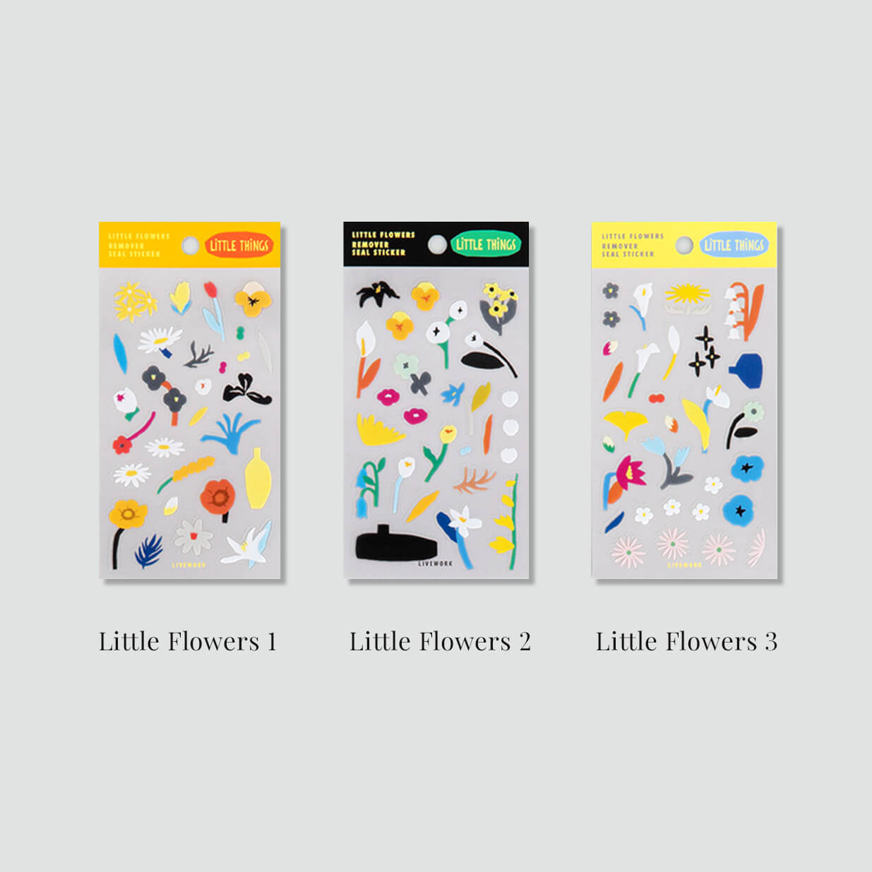 LITTLE THINGS Removable Seal Sticker