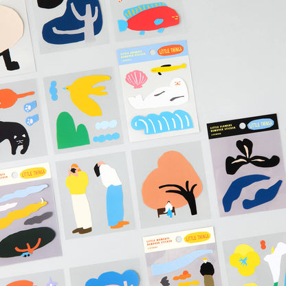 LITTLE THINGS Removable Big Sticker