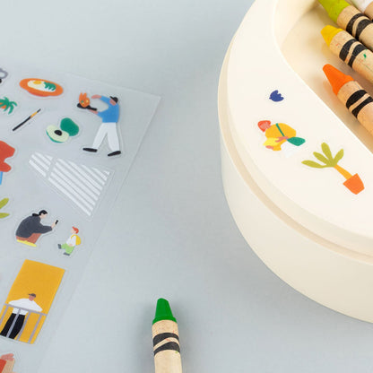 LITTLE THINGS Removable Seal Sticker