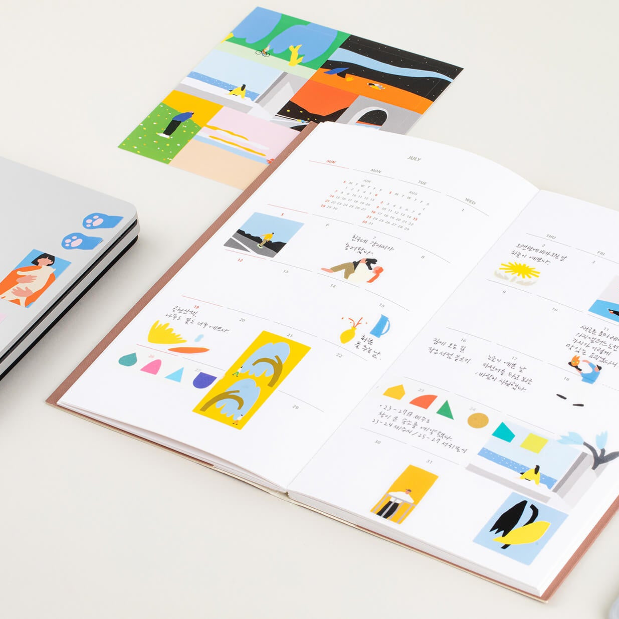 LITTLE THINGS Removable Square Sticker Set