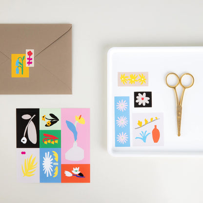 LITTLE THINGS Removable Square Sticker Set