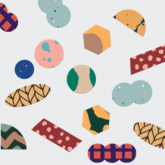 Pattern Stickers 10 Types