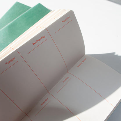 Mini Weekly Planner_Green