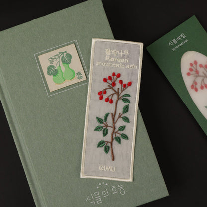 Plant Collecting Bookmark_Korean Mountain Ash