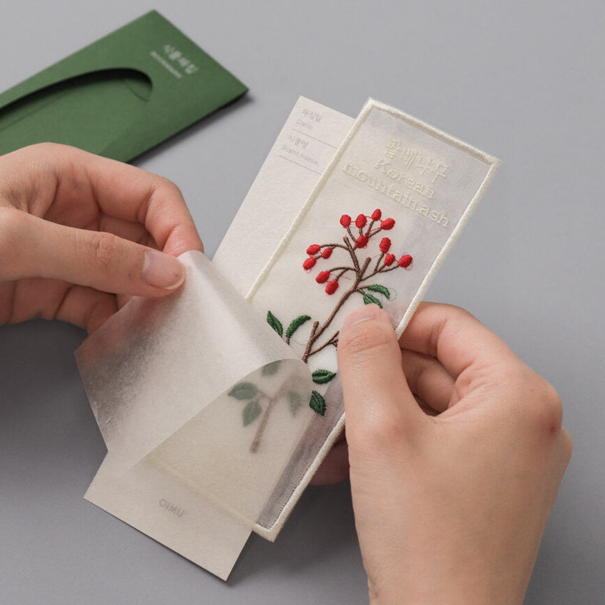 Plant Collecting Bookmark_Korean Mountain Ash
