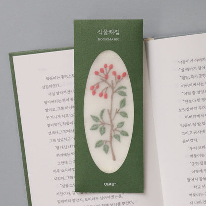 Plant Collecting Bookmark_Korean Mountain Ash