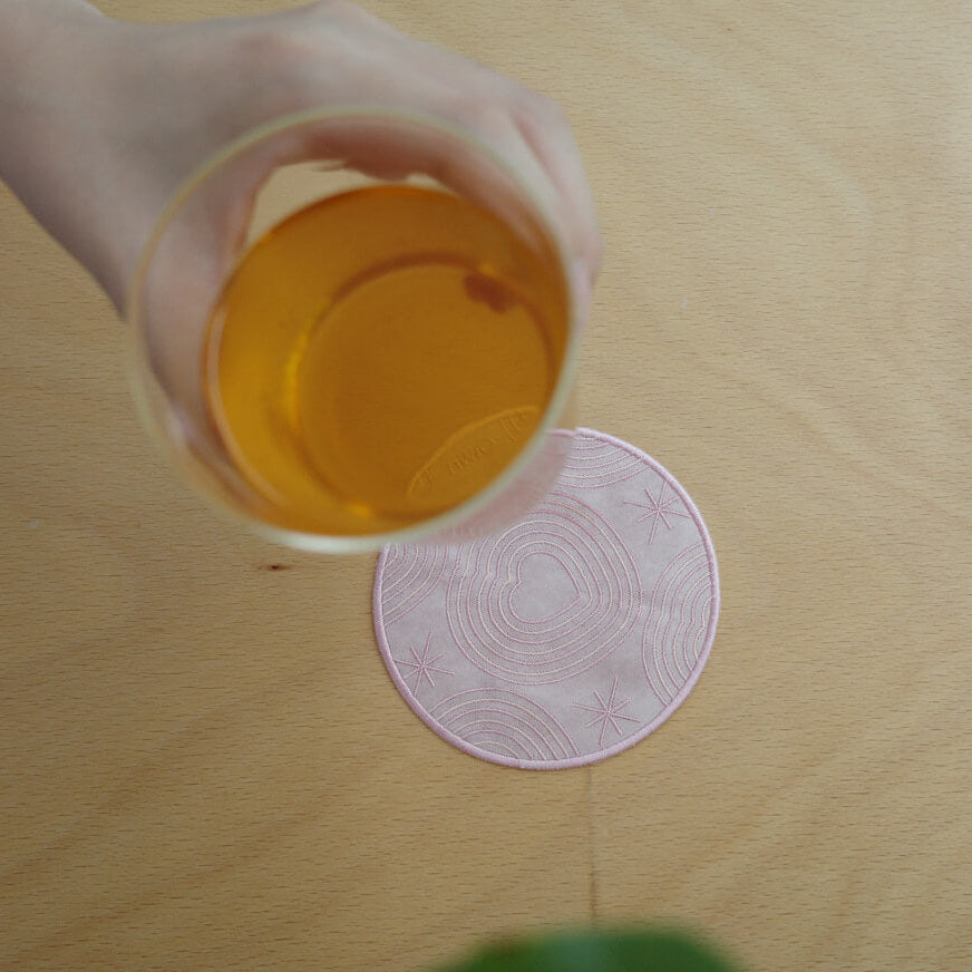 Nobang Coaster_Rose Pink
