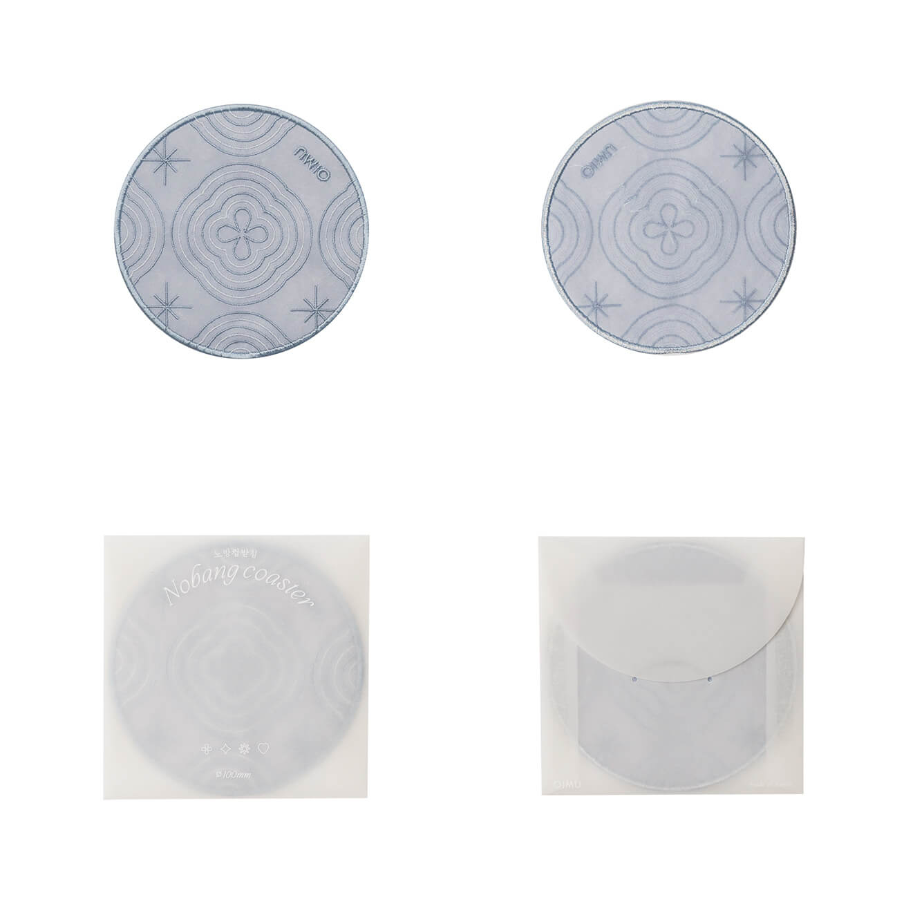 Nobang Coaster_Pastel Blue
