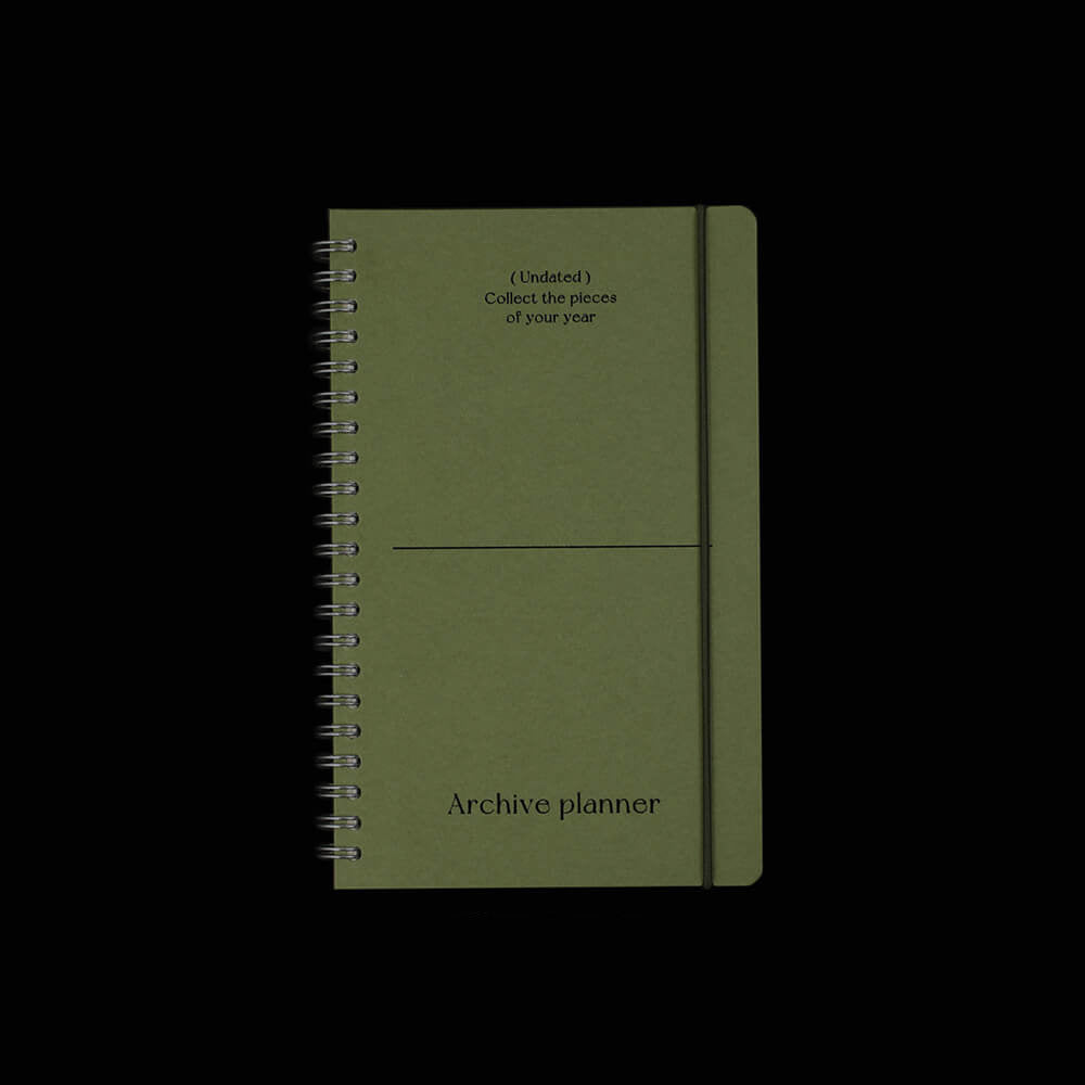 Archive Planner_Olive Green