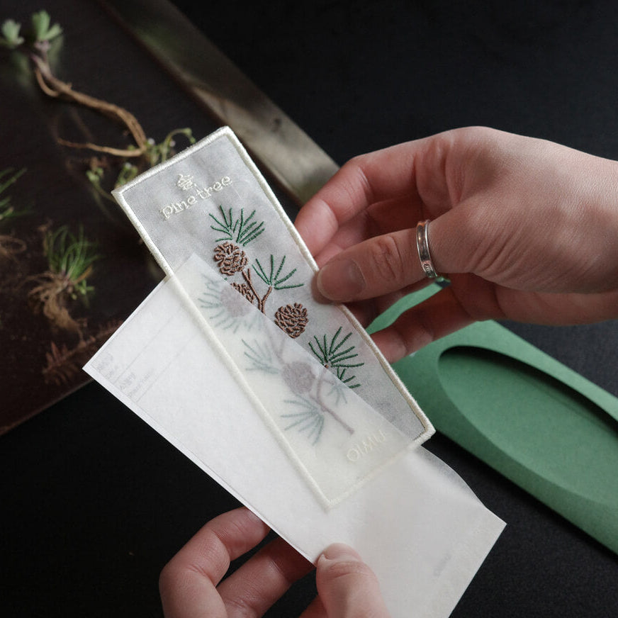 Plant Collecting Bookmark_Pine
