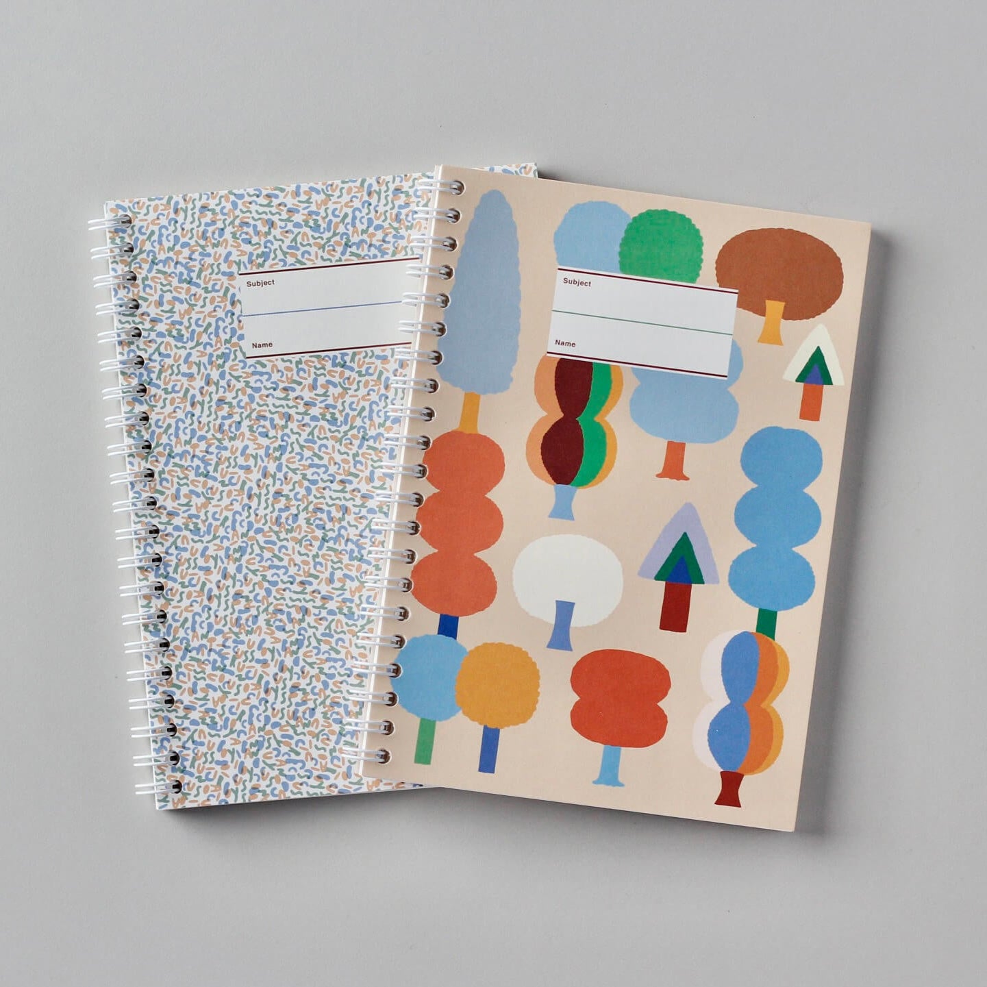 Spiral Notebook_Color Tree