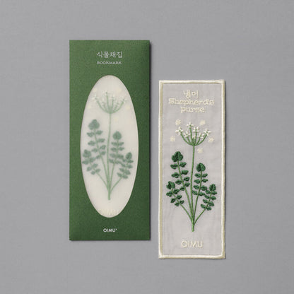 Plant Collecting Bookmark_Shepherd's Purse