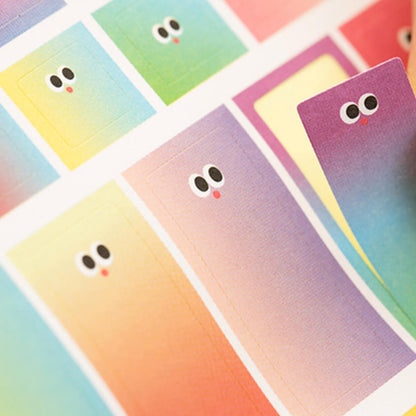 Somsom Gradient Sticker Set (10 Sheets)