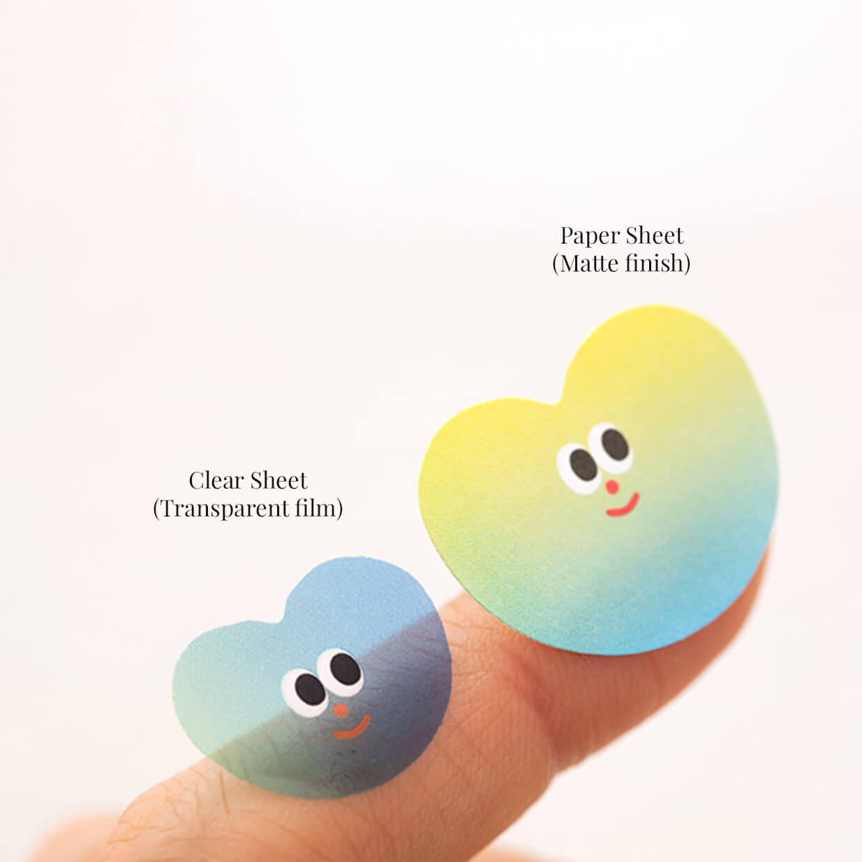 Somsom Gradient Sticker Set (10 Sheets)