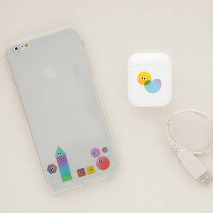 Somsom Gradient Sticker Set (10 Sheets)