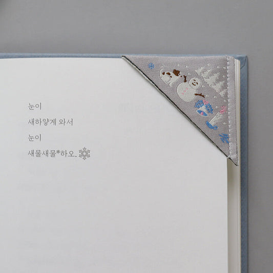 Corner Bookmark_Winter